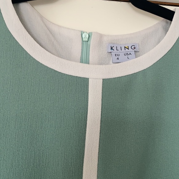 Summer dress 100% polyester. Worn once. Size L. - Picture 2 of 2